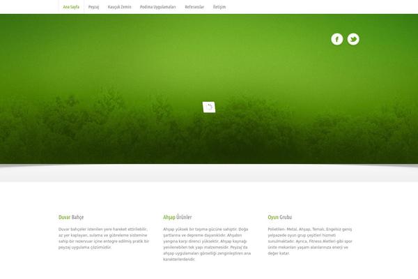 Fairytale theme site design template sample