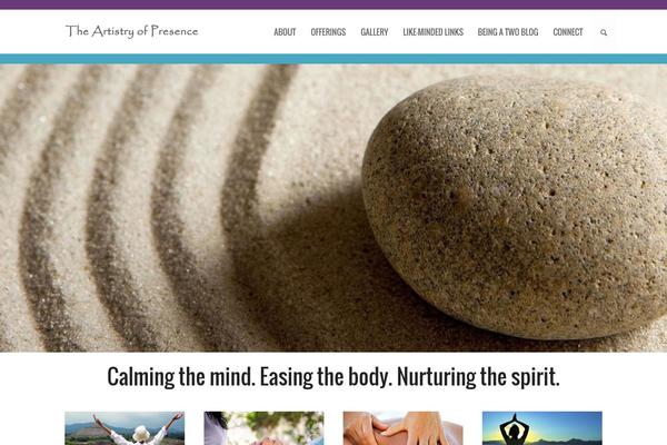 artistryofpresence.com site used Rttheme19