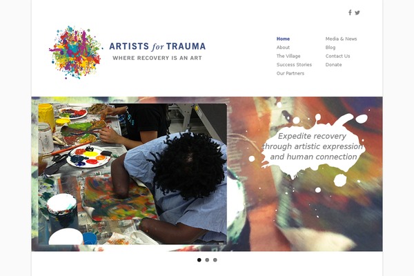Aft theme site design template sample