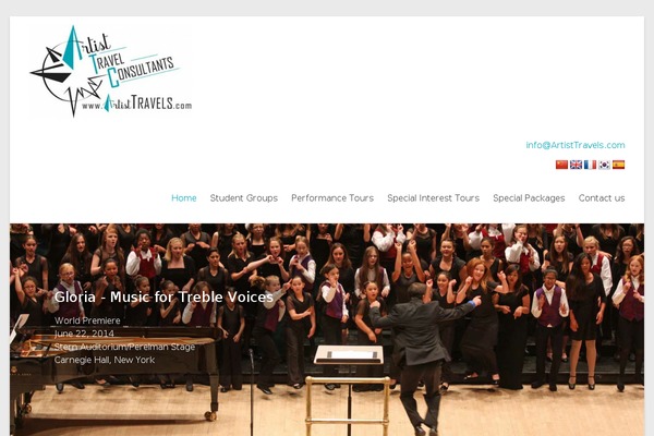 Spacious Child theme site design template sample