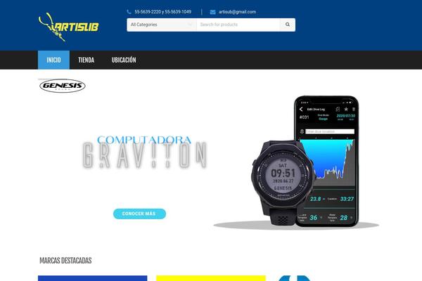 Unicase theme site design template sample