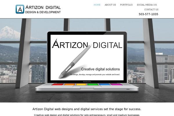 Site using Go_portfolio plugin
