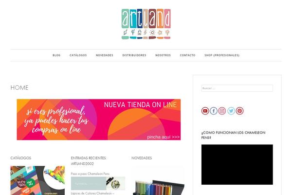 artland.es site used Semona