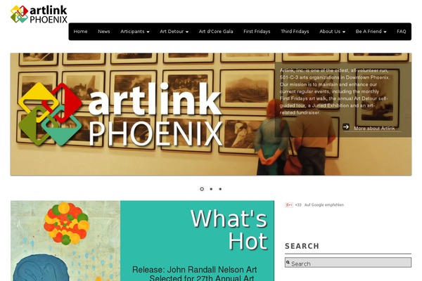 artlink theme websites examples