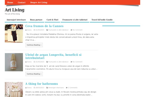 MesoColumn theme site design template sample