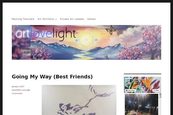 Twenty Sixteen theme site design template sample