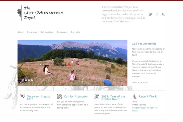 Clarity theme site design template sample