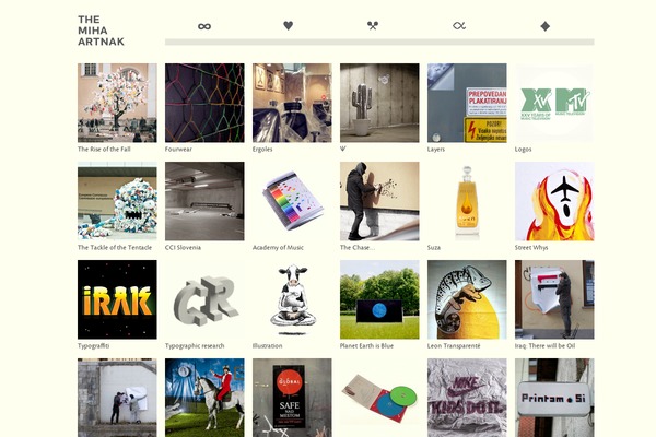 Portfolium theme site design template sample