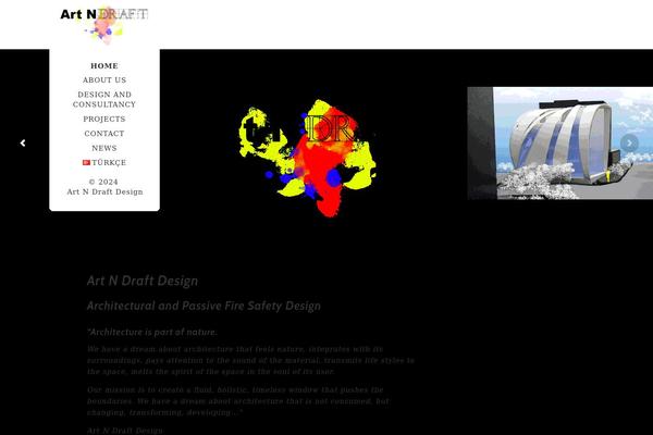 Vertex theme site design template sample