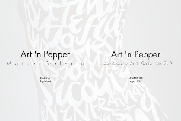 Arte theme site design template sample
