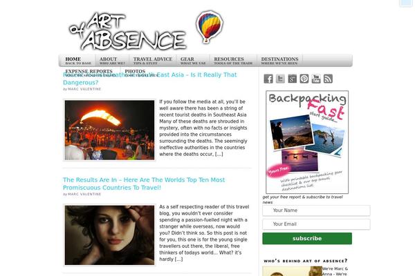 Site using CommentLuv plugin