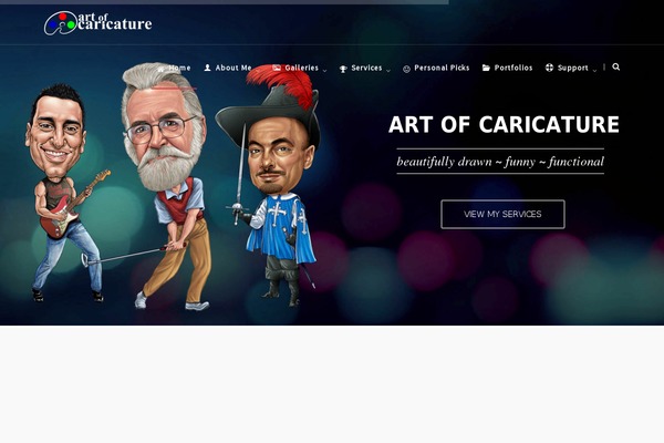 Highend theme site design template sample