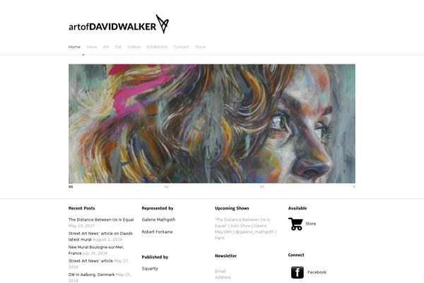 Folioway theme site design template sample