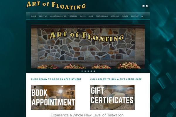 Awake theme site design template sample