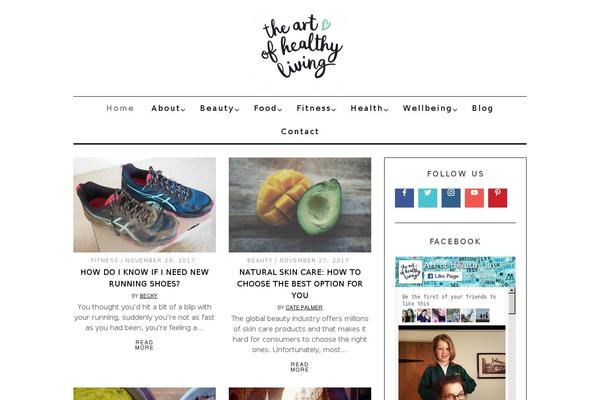 SimpleMag child theme site design template sample