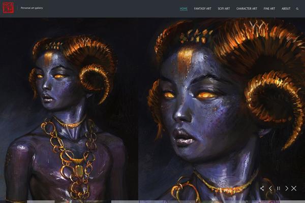 Oyster theme site design template sample