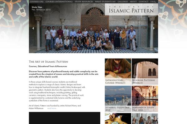 Petra theme site design template sample