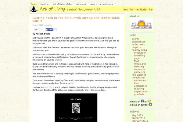 Misty Look theme site design template sample