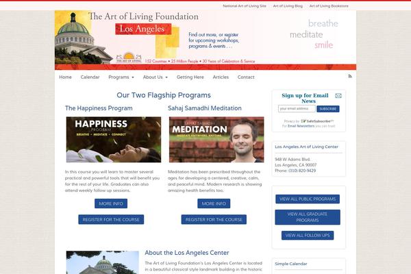 Site using Constant Contact WordPress Widget plugin