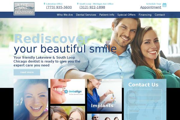 artofmoderndentistry.com site used Artofmoderndentistry