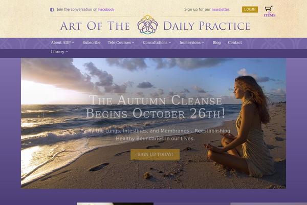 artofthedailypractice.com site used Upstart