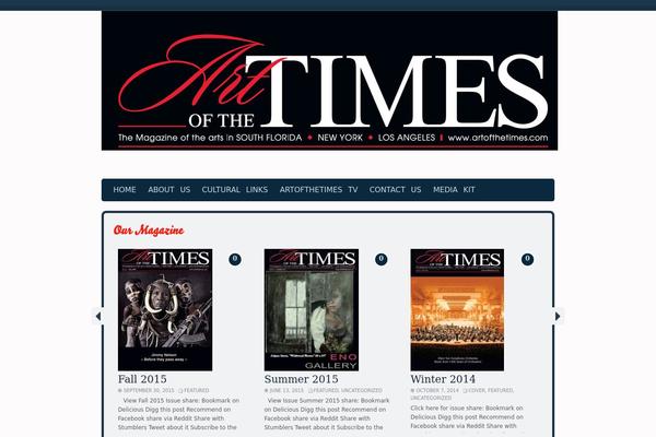 artofthetimes.com site used Evertis