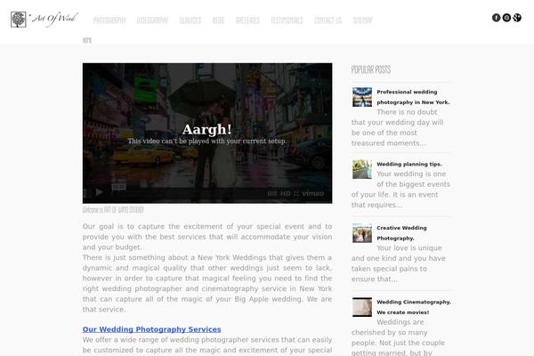 Core theme site design template sample