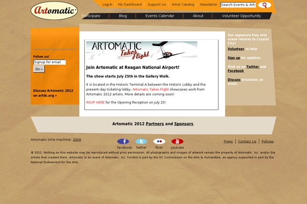 artomatic.org site used Artomatic