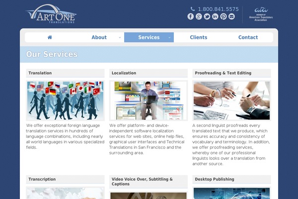 artonetranslations.net site used Artone