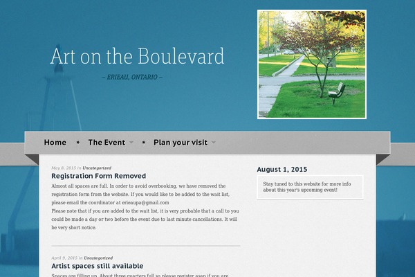 IndieFest theme site design template sample