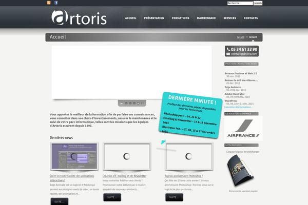 Karma theme site design template sample