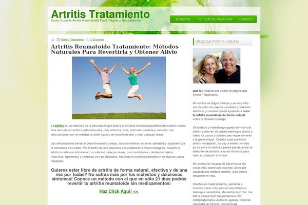 Healthstyle theme site design template sample