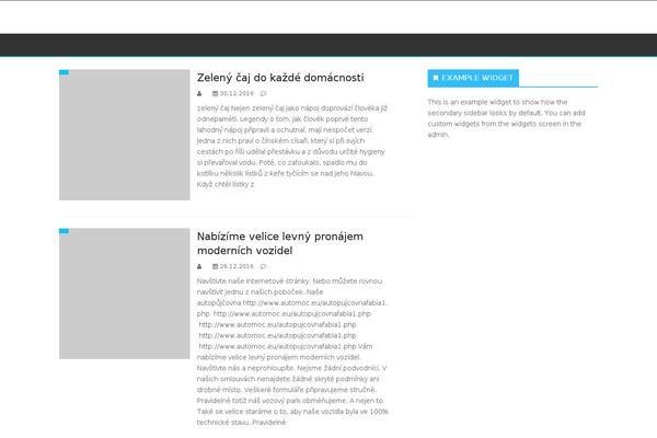 Envince theme site design template sample