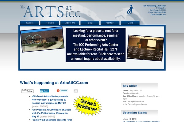 Site using Multimedia_carousel plugin
