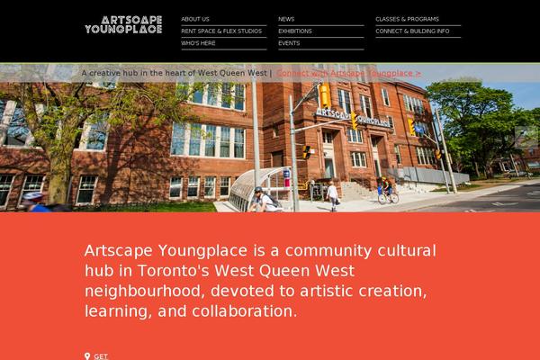 artscape WordPress theme, websites list used artscape theme artscape theme websites examples
