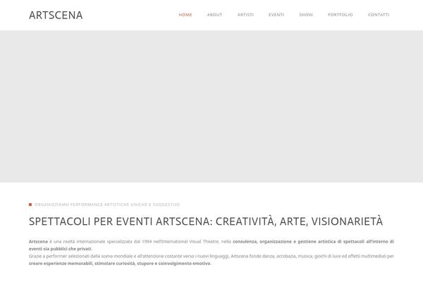 Interactive theme site design template sample