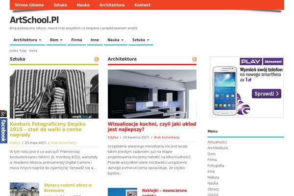 MesoColumn theme site design template sample