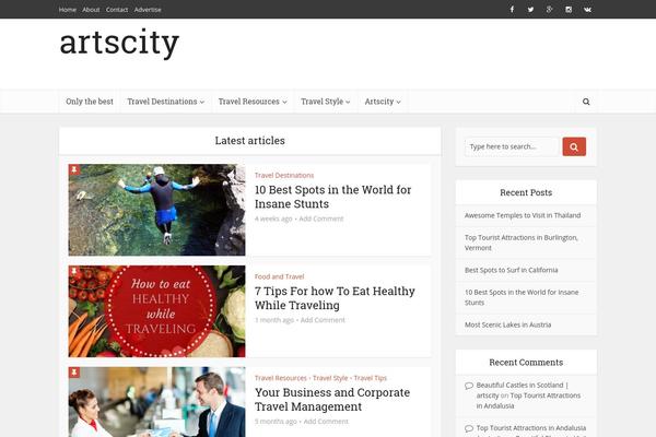 Voice theme site design template sample