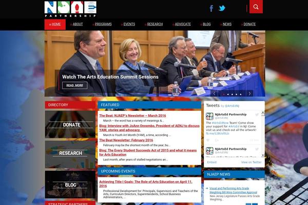 New-jersey theme websites examples