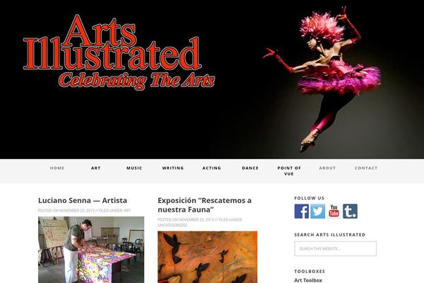artsillustrated.com site used Arts