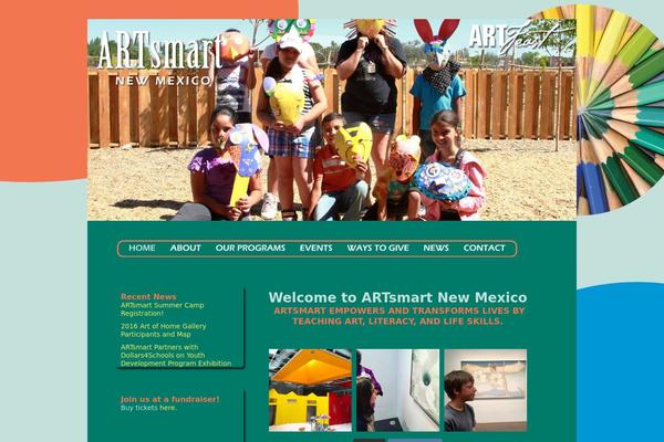 artsmartnm.org site used Artfeast