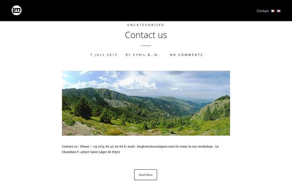 Swell theme site design template sample
