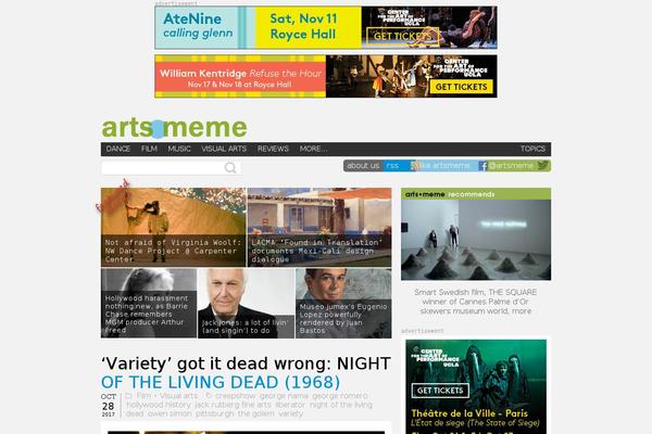 Site using Portfolio Slideshow plugin
