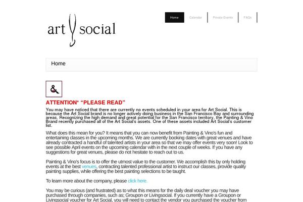 artsocial.com site used Blackcorp