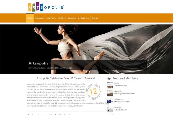 Apollo theme site design template sample