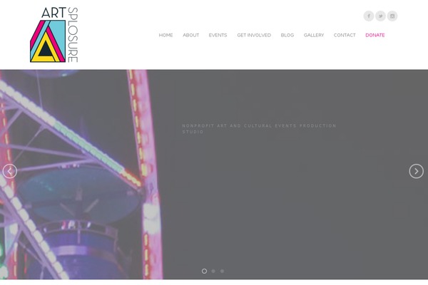 Mineral theme site design template sample