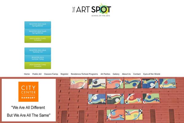 Vantage theme site design template sample