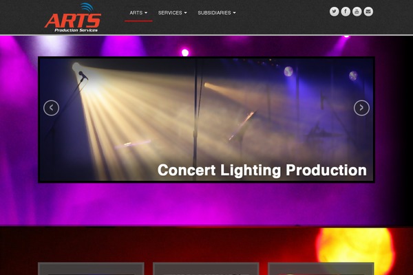 Parallax theme site design template sample