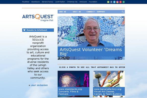 artsquest.org site used Aq