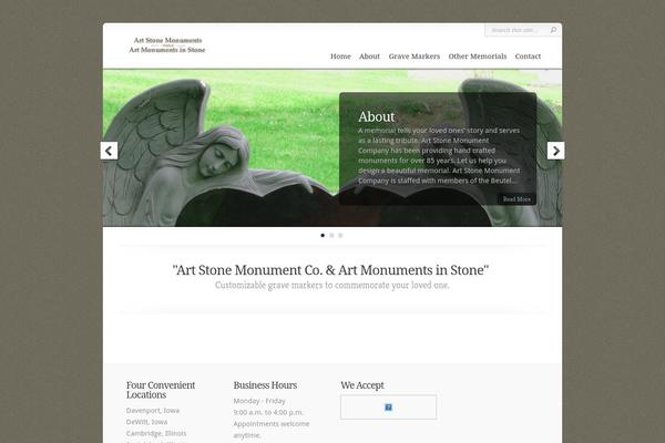 Archive theme site design template sample